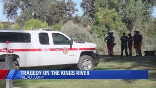 Woman dog drown in Kings River near Reedley [upl. by Etnahsa]