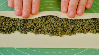 This lentil recipe is better than meat Perfect for Christmas and holiday treats Vegan [upl. by Ashbey]