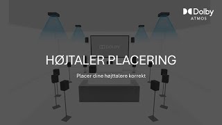 Højtaler placering  bed layer [upl. by Coretta]