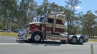 Lights on the Hill memorial convoy 2023 part 1 ipswichtown trucks [upl. by Cherlyn294]