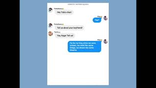 Steal my girl  KageHina  Pretty setters  Haikyuu lyric prank  Haikyuu texts [upl. by Hemminger]