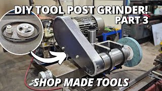 Working on the Motor Pulleys and Guard for Our HEAVY DUTY Tool Post Grinder  Part 3 [upl. by Anastas]