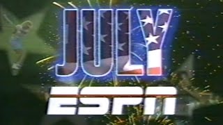 1991 ESPN July PROMO amp COMMERCIALS Part 1  SportsCenter  Baseball Tonight [upl. by Halli]