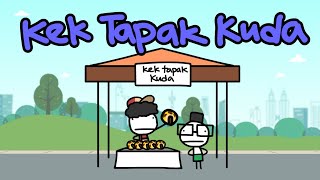 Tiber Kek Tapak Kuda  Animasi Malaysia [upl. by Eadnus]