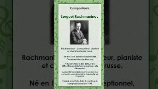 Sergueï Rachmaninov [upl. by Einomrah294]