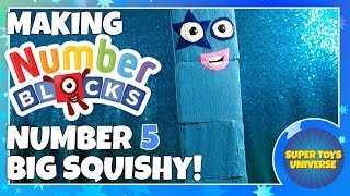 Making NUMBERBLOCK 5 Big Squishy [upl. by Art]