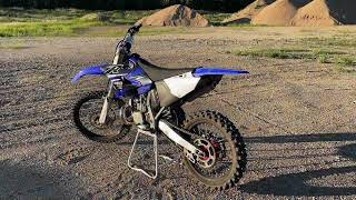 Yz250 2 stroke exhaust Pro circuit  deadly pure sound [upl. by Ecnadnac]