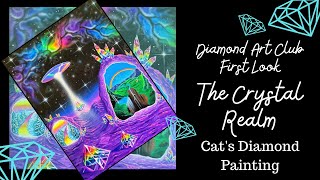 Diamond Art Club First Look  The Crystal Realm by Becca Tindol [upl. by Wallach]