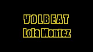 Volbeat  Lola Montez  NOX Karaoke [upl. by Eyaj995]