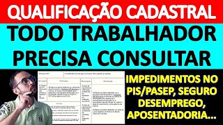 QUALIFICAÇÃO CADASTRAL  REGULARIZAÇÃO DE ERROS NO PISPASEP SEGURODESEMPREGO E APOSENTADORIA [upl. by Fitz]