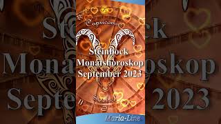 Steinbock LIEBE ❤️ Horoskop September 2023 monatshoroskop [upl. by Aura657]