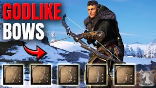 Assassins Creed Valhalla  The STRONGEST BOWS and How To Get Them [upl. by Araht]