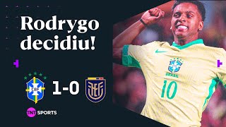 RODRYGO MARCA E BRASIL VOLTA A VENCER NAS ELIMINATÓRIAS  BRASIL 1 X 0 EQUADOR [upl. by Sybil]