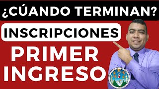 🔵ULTIMO DÍA de INSCRIPCIONES 2024📄 para Estudiantes de PRIMER INGRESO USAC en Registro y Estadistica [upl. by Ainud]