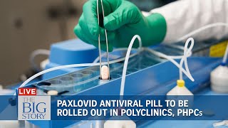 New Covid19 antiviral pill to be rolled out in polyclinics PHPCs  THE BIG STORY [upl. by Nolur414]