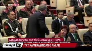 Tayyip Erdoğandan Metin Feyzioğlunun Konuşmasına Tepki Tamamı Alt Yazılı [upl. by Willmert488]