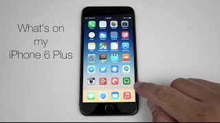 Whats on my iPhone 6 Plus [upl. by Einre]