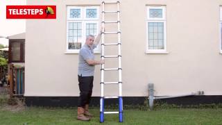 XMS14LADDER Telesteps 3m Telescopic Extending Ladder [upl. by Camarata817]