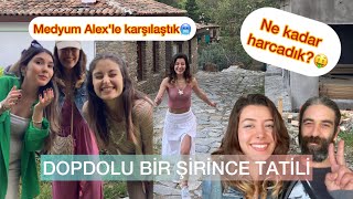 ŞİRİNCE KÖYÜ  2 GÜN NELER YAPTIK MEDYUM ALEXLE KARŞILAŞTIK vlog şirince [upl. by Bergquist]