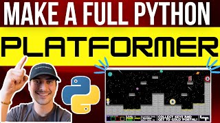 How to Make A Platformer Game with Python PyGame TileBased Platformer Tutorial [upl. by Gnaht]