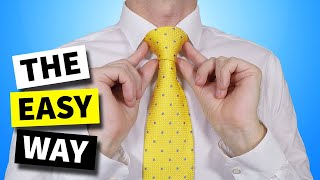 How To Tie A Tie  The Easy Way [upl. by Nanete]