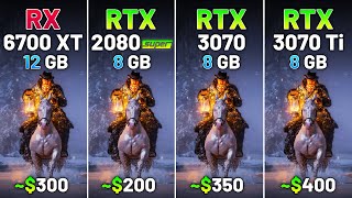 RX 6700 XT vs RTX 2080 SUPER vs RTX 3070 vs RTX 3070 Ti  Test in 20 Games in 2024 [upl. by Zinck]