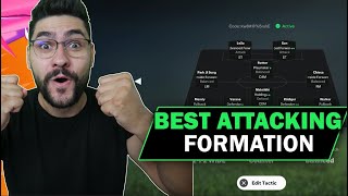 FC 25 POST PATCH MOST META ATTACKING FORMATION 41212 WIDE BEST TACTICS amp PLAYER ROLES [upl. by Essinger]