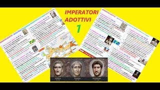 ✅14 RIASSUNTO IMPERATORI ADOTTIVI parte1 NERVA TRAIANO ADRIANO Storia 2° superiore [upl. by Nylhtac]