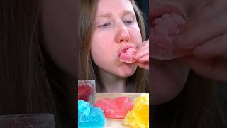 ASMR CRYSTAL GEM CANDY MUKBANG shorts [upl. by Adne]