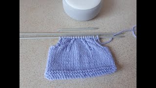 Cable Stitch Raglan Shaping Sheilas Knitting Tips [upl. by Link849]