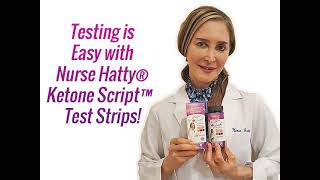 How to Use my Nurse Hatty® Ketone Script Test Strips [upl. by Combes46]