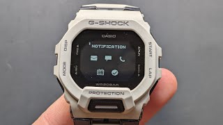 Notifications on Casio GShock GBD200  Email Whatsapp Calls Texts Full Overview amp Demo [upl. by Gagliano570]