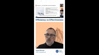 Efficiency vs Effectiveness [upl. by Heber]