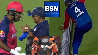 RR Skipper Sanju Samson Punished by BCCI After Controversial Dismissal vs Delhi Capitals [upl. by Wendel]