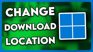 How to Change Download Location in Windows 11 2024 [upl. by Andert26]