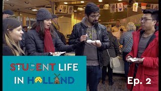 Student Life in Holland 2 – Dutch snacks in Leeuwarden 🍰🍟🍬 [upl. by Kcirre163]