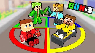 RENKLİ DAİREDEN SON ÇIKAN KAZANIR 😱  Minecraft [upl. by Hselin456]