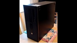 HP Elitedesk 800 G1 Tower desktop Part 1 System overview [upl. by Dleifxam]