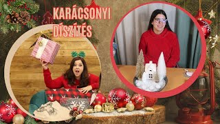 ELKEZDTÜK A KARÁCSONYI DÍSZÍTÉST [upl. by Caiaphas3]