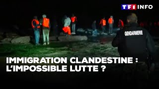 Immigration clandestine  limpossible lutte ｜TF1 INFO [upl. by Campbell775]