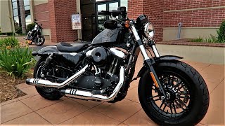 2017 HarleyDavidson FortyEight XL1200X│Review amp Test Ride [upl. by Troth]