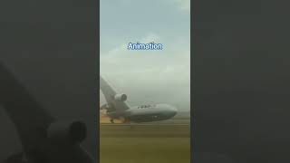 FedEx Flight 80 Animation vs Real  planecrash [upl. by Ecniv]