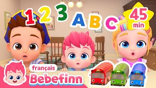 Apprenons ABC et les Chiffres   Comptines  Bebefinn en français👶Chansons pour Enfants [upl. by Therine805]