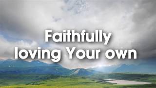 Wonderful Merciful Savior  Worship Tracks Lyric HD [upl. by Cotsen]