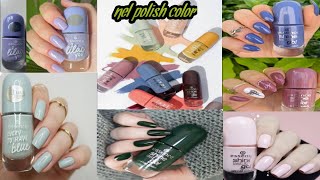 Nail polish colours  light shades  Nail polish aqufashionideas [upl. by Anihpesoj]