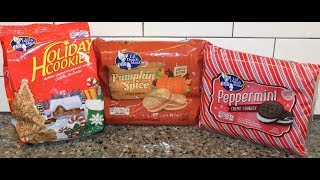 Lil’ Dutch Maid Holiday Cookies Pumpkin Spice and Peppermint Crème Cookies Review [upl. by Tamberg599]