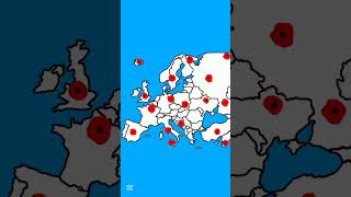 Bidemn accidentally pressed wrong button 😭😭youtubeshorts shorts map europe trending [upl. by Nagek]