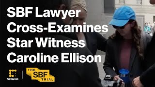 Sam BankmanFried’s Lawyer CrossExamines Prosecutions Star Witness Caroline Ellison [upl. by Leilani266]