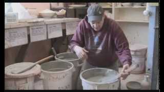 How to Glaze Pottery The Triple Dip [upl. by Einolem]