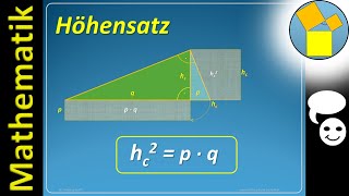 Höhensatz des Euklid  Beweis  Rueff Ton [upl. by Pike668]